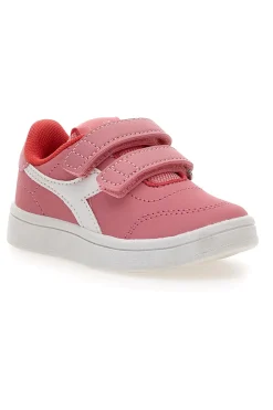 Sneakers rosa con doppio strappo Diadora Bonny S TD