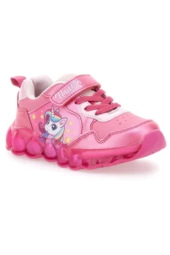 Sneakers rosa con luci Unicorn S8010192S