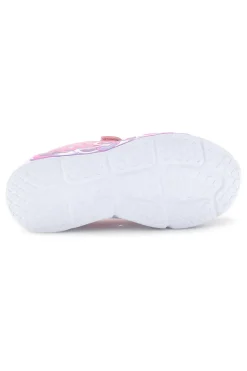 Sneakers rosa con strappi e luci Mkids MJ6036