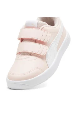 Sneakers Rosa e Bianche Con Strappi Puma Courtflex V3 V PS