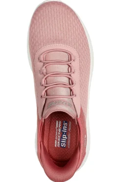 Sneakers Rosa Hands Free Slip-ins Skechers BOBS Sport Squad Chaos In Color