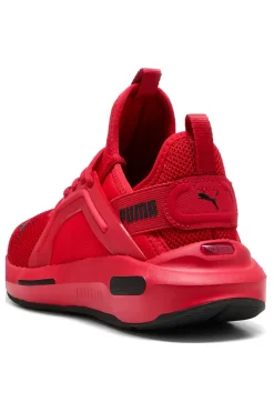 Sneakers rosse ammortizzate Puma Softride Enzo 5 Jr