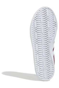 Sneakers Rosse con Dettagli Bianchi ADIDAS VL COURT 3.0