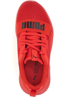 Sneakers Rosse da Bimbi Puma Wired Run Pure