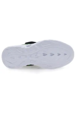 Sneakers Skechers S Lights Vortex Flash Zorent Verdi e Nere