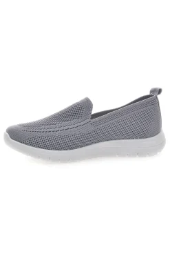 Sneakers Slip On Grigie in Tessuto Me & Me 06