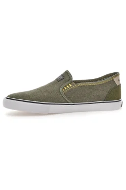 Sneakers Slip-on Route 66 21808 Verde Militare