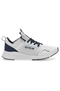 Sneakers Sportive Bianche-Blu Autralian Trainy