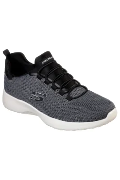 Sneakers sportive Black in mesh slip on con memory foam Skechers Dynamight