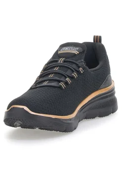 Sneakers Sportive Nere con Dettagli Oro Rosa AUSTRALIAN AUX2W505