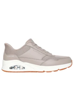Sneakers Taupe con suola Bianca SKECHERS Street Hands Free Slip-ins: Uno Bankia