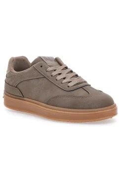 Sneakers taupe con suola a contrasto Max Dillan GB2042