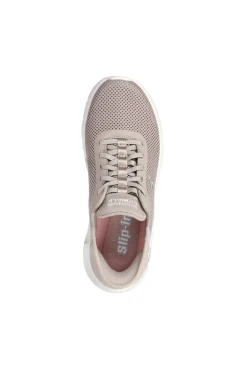 Sneakers Taupe Skechers Hands Free Slip-ins GO WALK Flex - Grand Entry