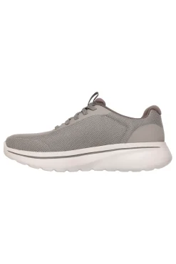 Sneakers taupe slip on in mesh Skechers Go walk Arch fit N-joy Cullman
