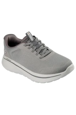 Sneakers taupe slip on in mesh Skechers Go walk Arch fit N-joy Cullman