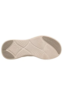 Sneakers taupe slip on in tessuto Skechers Bobs Moda Flex Broad Acre