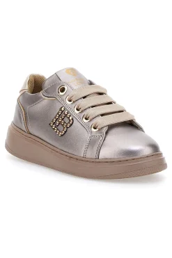 Sneakers Tortora effetto metallizzato LAURA BIAGIOTTI 93939376