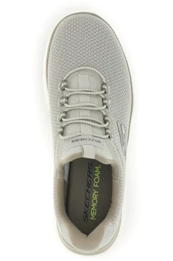 Sneakers tortora in mesh Skechers Summits Corlen