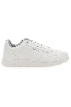 Sneakers total white in materiale sintetico Gas Kevin -Ltx