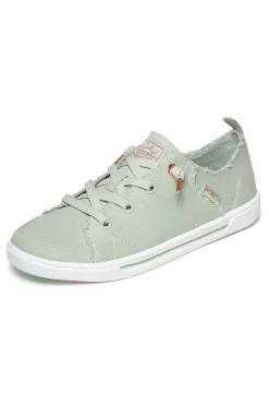 Sneakers verde menta in canvas sfrangiato Skechers B Cute 2.0