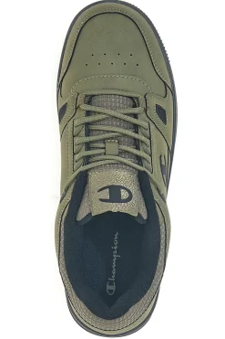 Sneakers verde militare con dettagli neri Champion RD18 LOW COMB