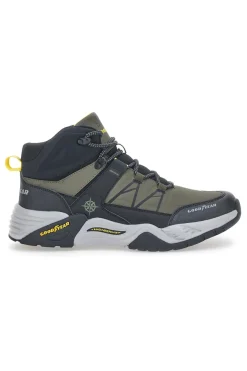 Sneakers Verde Militare Mid Cut Goodyear 32006