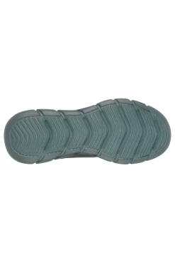 Sneakers verde oliva knit ammortizzate Skechers Bobs B Flex Chill Edge