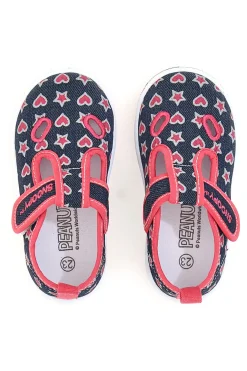Snoopy First Steps Schuhe 22161111 Blau und Fuchsia
