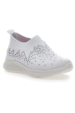 Socks Shoes Bianche con strass Coveri 218360