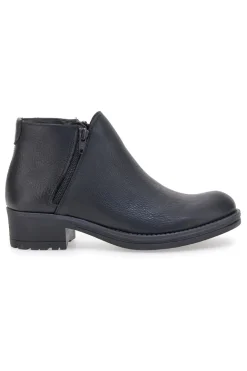 Stivaletti Ankle Boots Neri In Vera Pelle Made In Italy Pittarello Elite N89