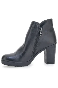 Stivaletti Ankle Boots Pittarello Class 307 Nero Vera Pelle
