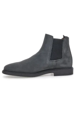 Stivaletti Beatles Grigi in Vera Pelle Laterali MAX DILLAN 6991