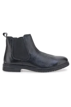 Stivaletti Beatles Neri Con Cerniera Max Dillan 600