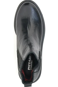 Stivaletti Chelsea Pittarello 77273 Neri Vera Pelle