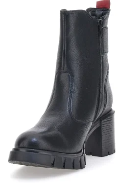 Stivaletti con Tacco Neri 2301