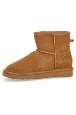 Stivaletti in Vera Pelle 3154 Camel