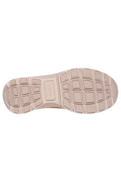 Stivaletti marroni slip-on con pelliccia e Memory Foam Skechers EASY GOING DREAMERS MOVE