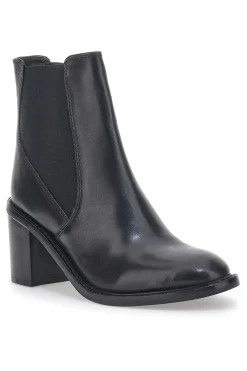Stivaletti Neri Con Tacco Pittarello Rock 6740