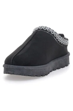Stivaletti Pantofole con Pelo Nere Pittarello Love 1859