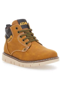 Stivaletto Scarponcino Ocra Asso 15840