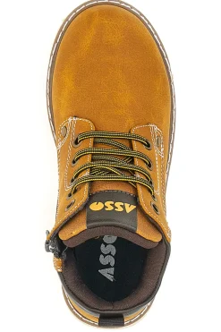 Stivaletto Scarponcino Ocra Asso 15840
