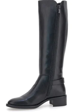Stivali neri con fibbia laterale e tacco basso Pittarello Capsule BT24260005