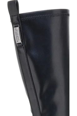 Stivali neri con platform e tacco largo Pittarello Capsule BT24182023B