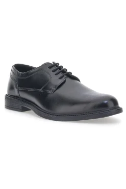 Stringate Eleganti in Vera Pelle Max Dillan 19031 Nere