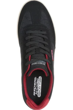 Stringate Nere con Soletta in Memory Foam SKECHERS PLACER VINSON