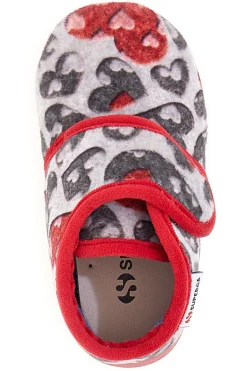 Superga Hausschuhe 07845 Herzstruktur