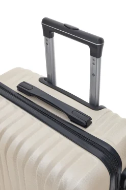 Trolley grande champagne rigido con ruote multidirezionali 2T2L 175/G