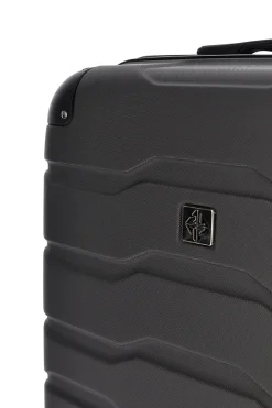 Trolley grande grigio rigido con 4 ruote 2T2L156/G