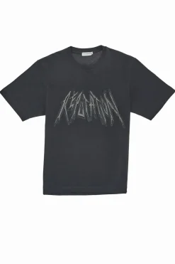 T-Shirt Antracite con Strass Boardman 1140