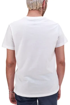 T-Shirt Bianca con Stampa No Limits 049S24